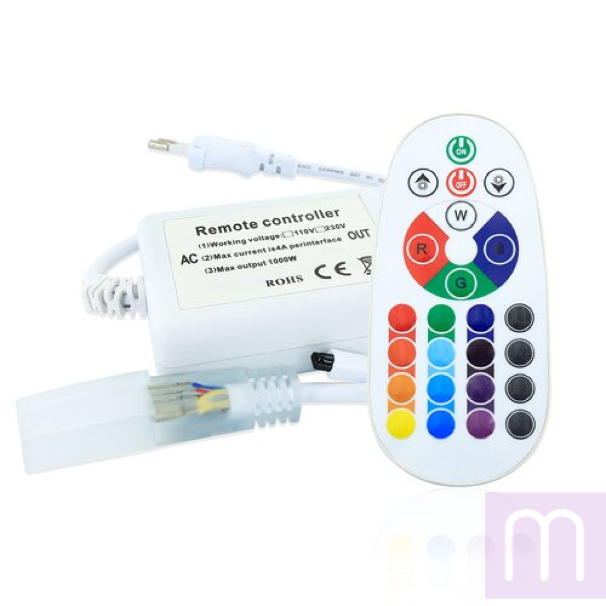 Контролер RGB Neon 220B 700W-IV24-N