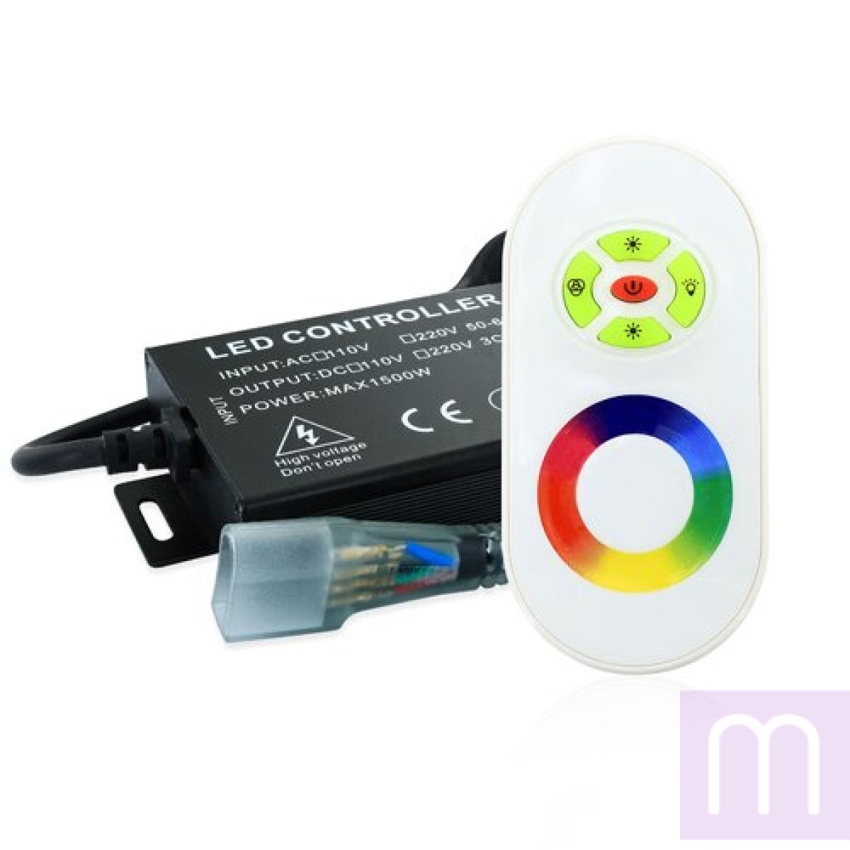 Контролер RGB Neon 220B 1200W-RF5-N