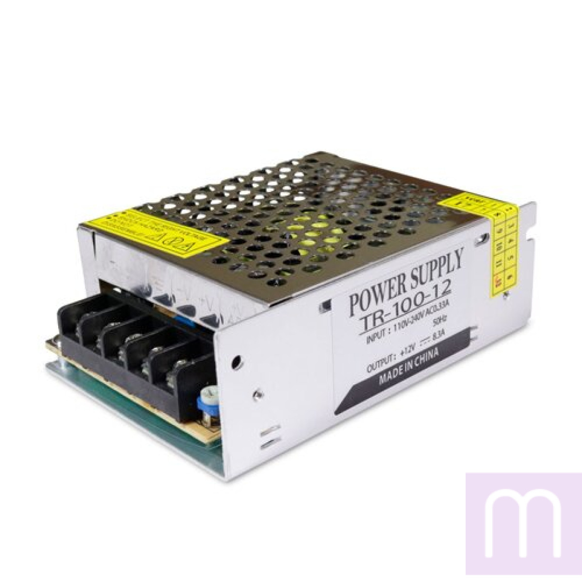 Блок живлення OEM DC12 100W 8.5А TR-100