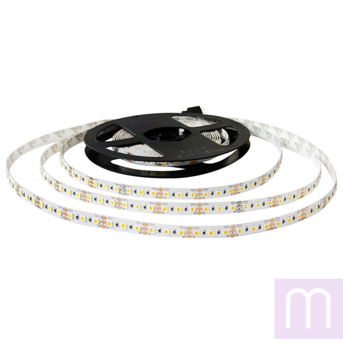 Світлодіодна стрічка OEM ST-12-2835-120-DCCT-20 3CCT, негерметична, 1м