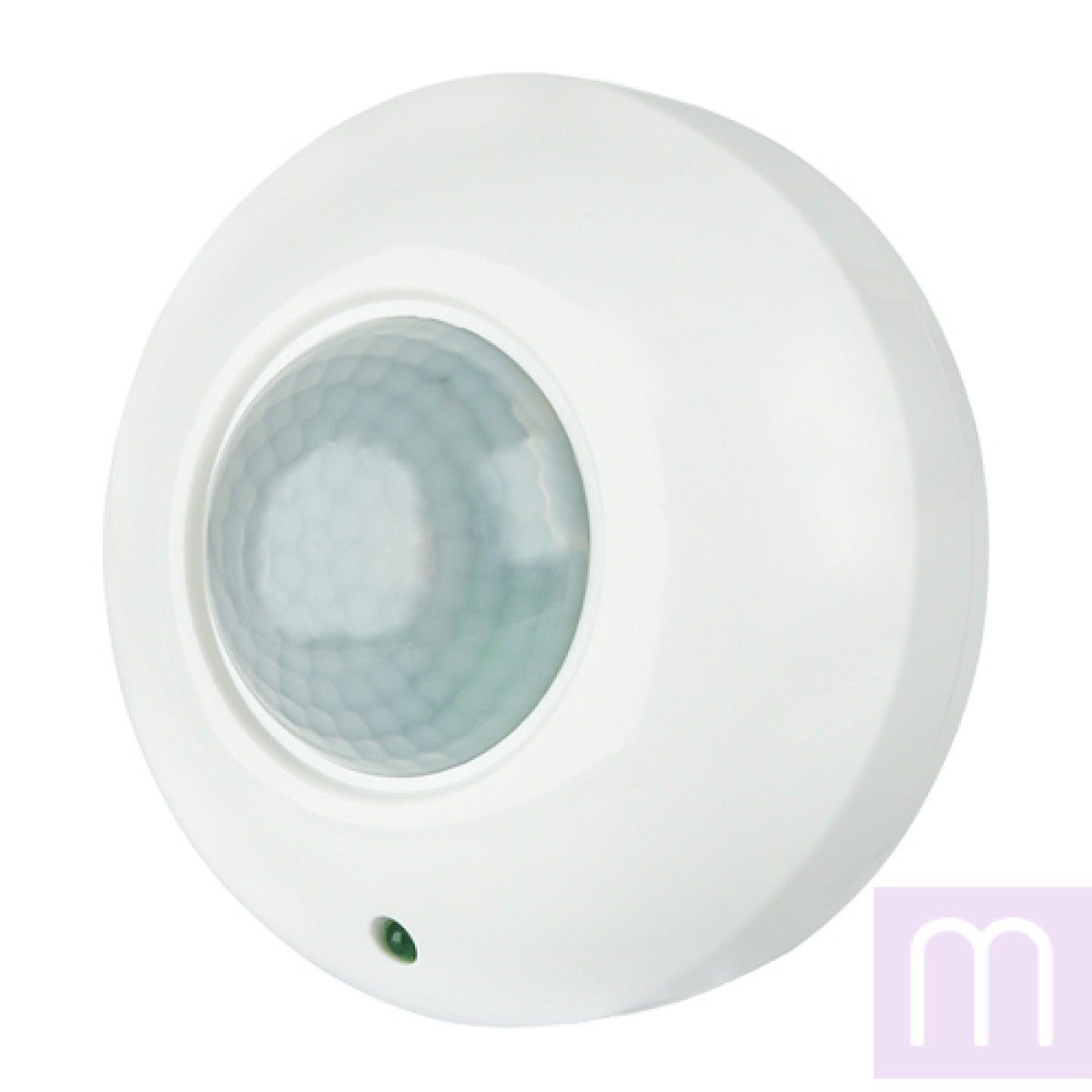 Інфрачервоний датчик руху BIOM IRM-03W max 1200Вт 360°, стельовий, білий