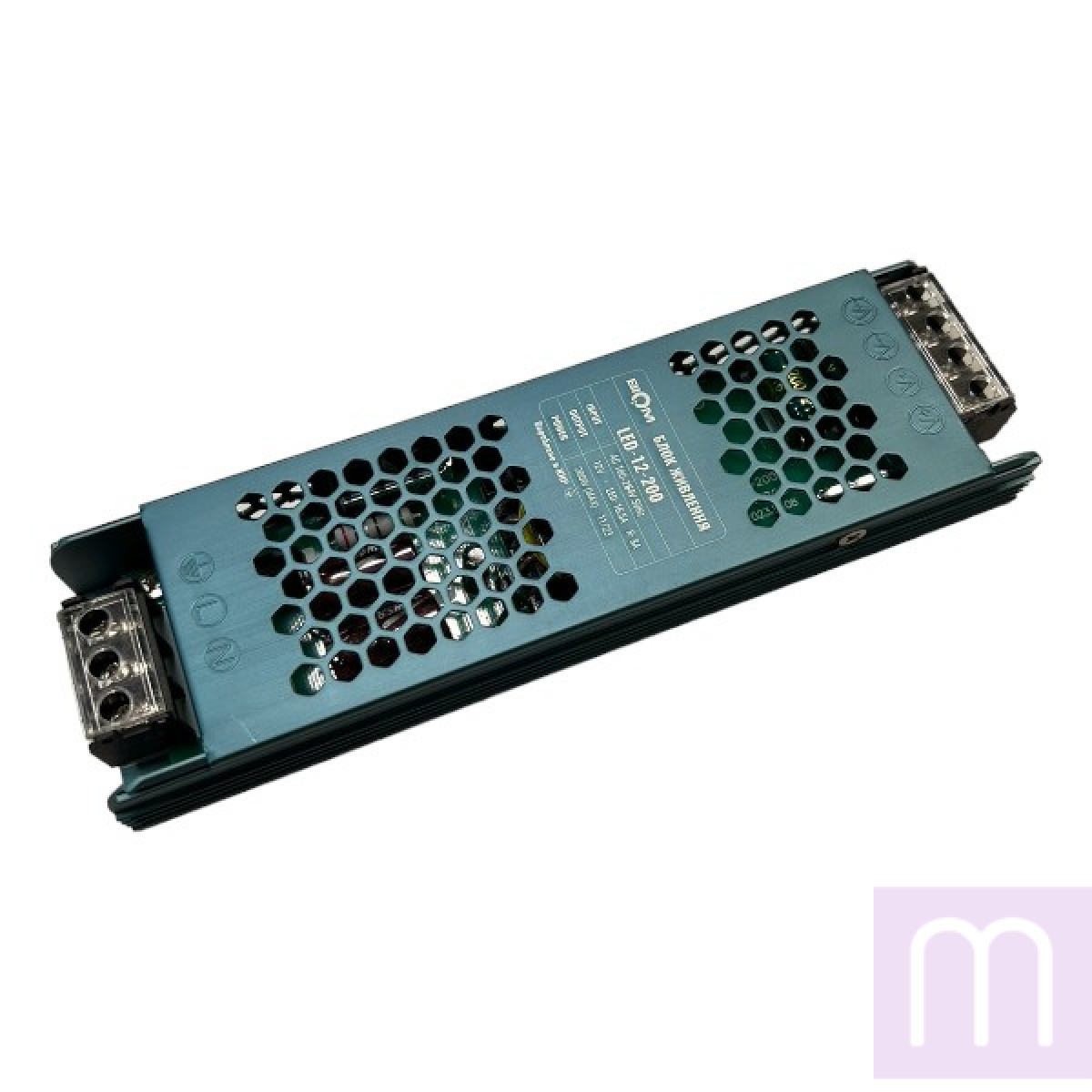 Блок живлення BIOM DC12 200W 16.5А LED-12-200