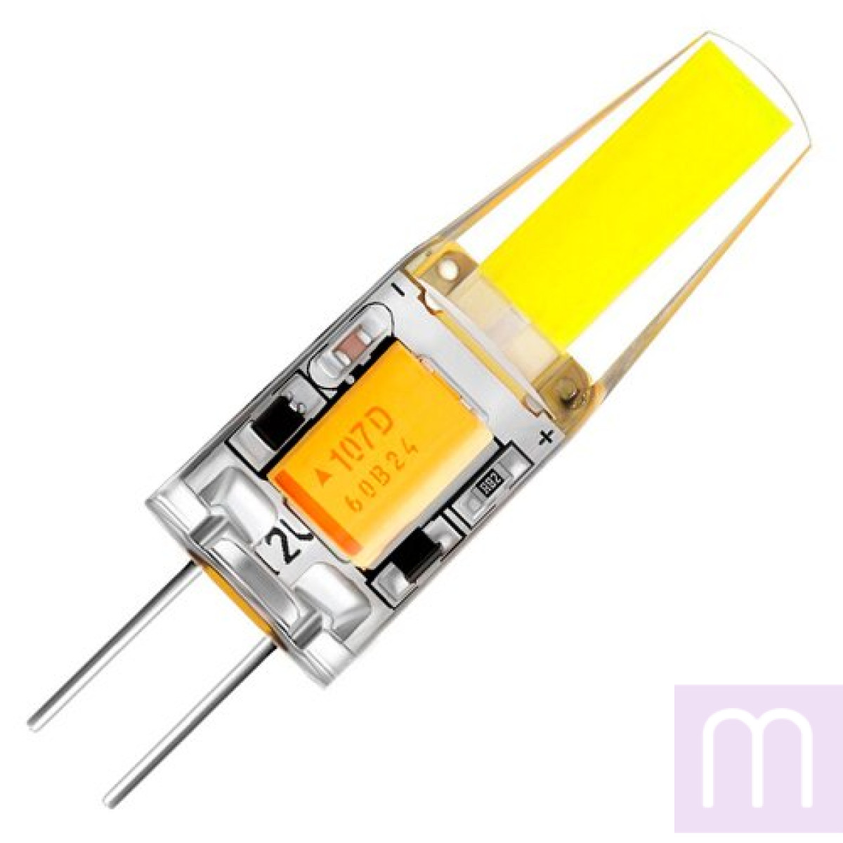 Свiтлодiодна лампа Biom G4 3.5W 1507 3000K AC220
