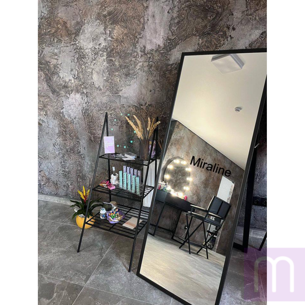 Дзеркало на повний зріст у рамі Loft 190х90 см