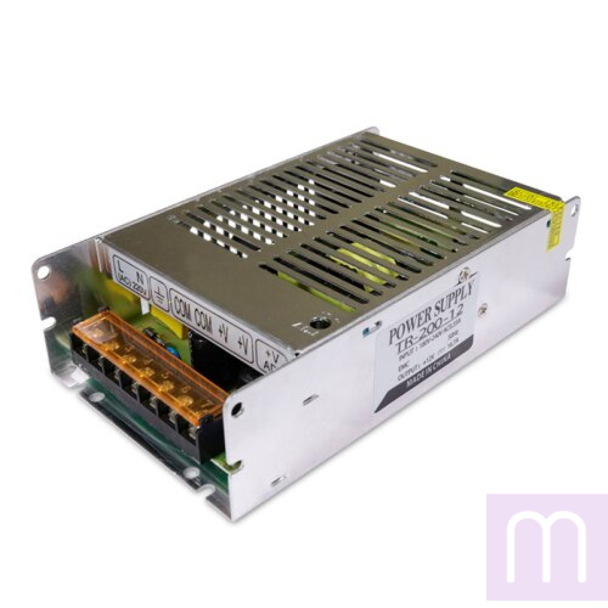 Блок живлення OEM DC12 200W 16,5А TR-200-12