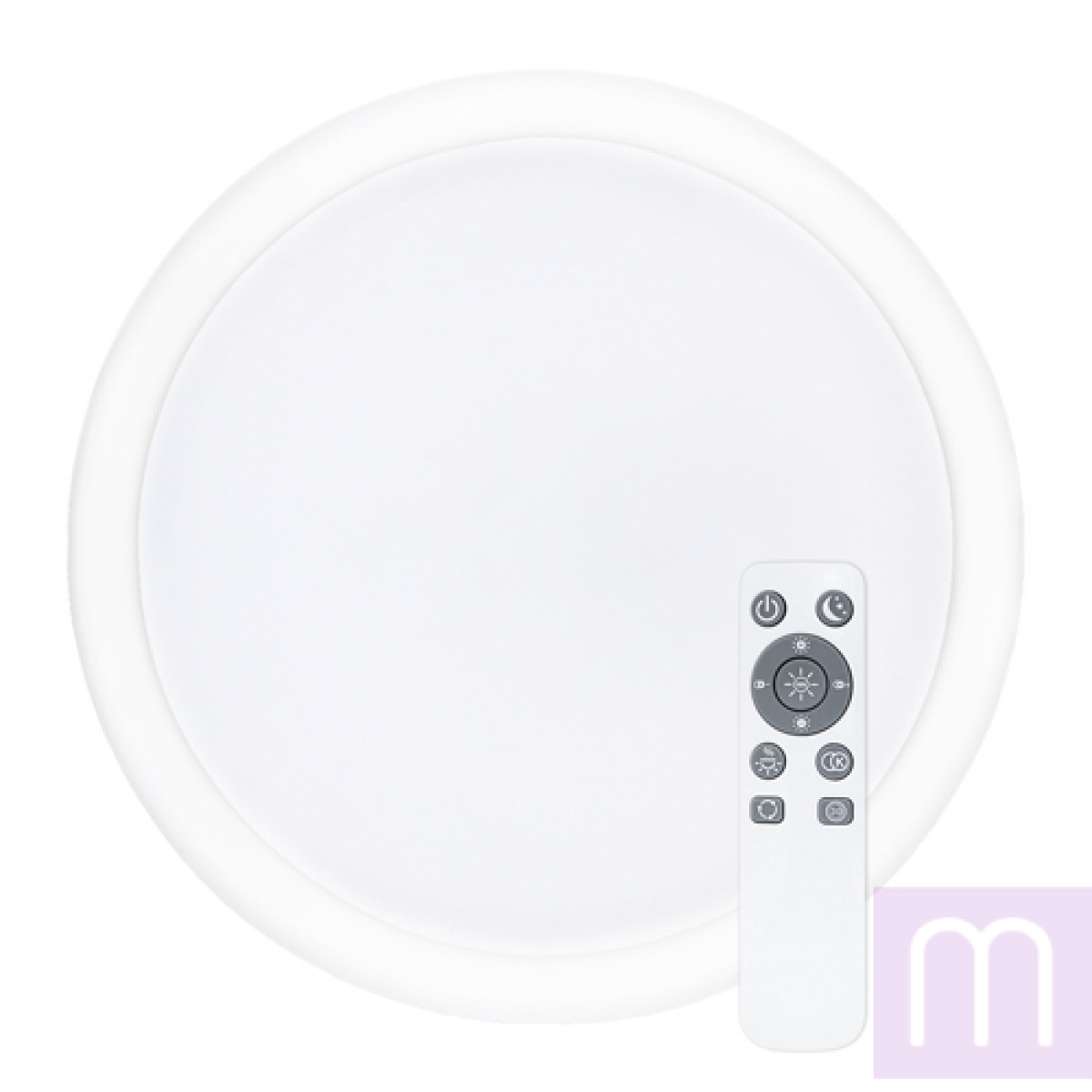 Світильник світлодіодный Biom SMART SML-R06-80/2 3000-6000K 80Вт с д/у