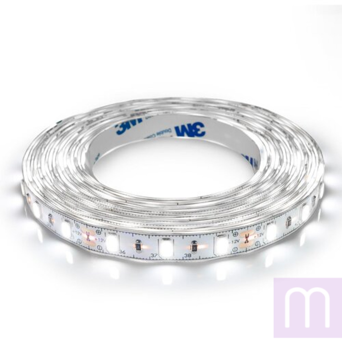 Світлодіодна стрічка BIOM Professional G.2 5630-60 W біла, негерметична, 1м